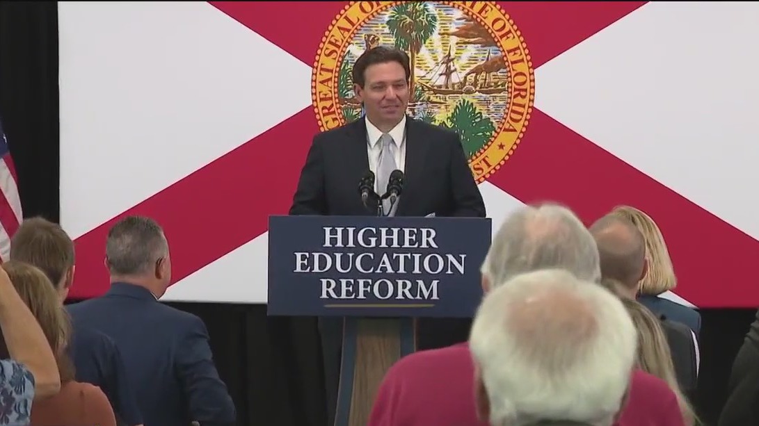 Gov. DeSantis pushes higher education reform